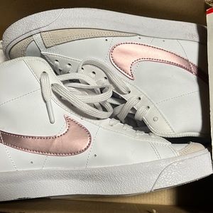 Pink Nike blazers